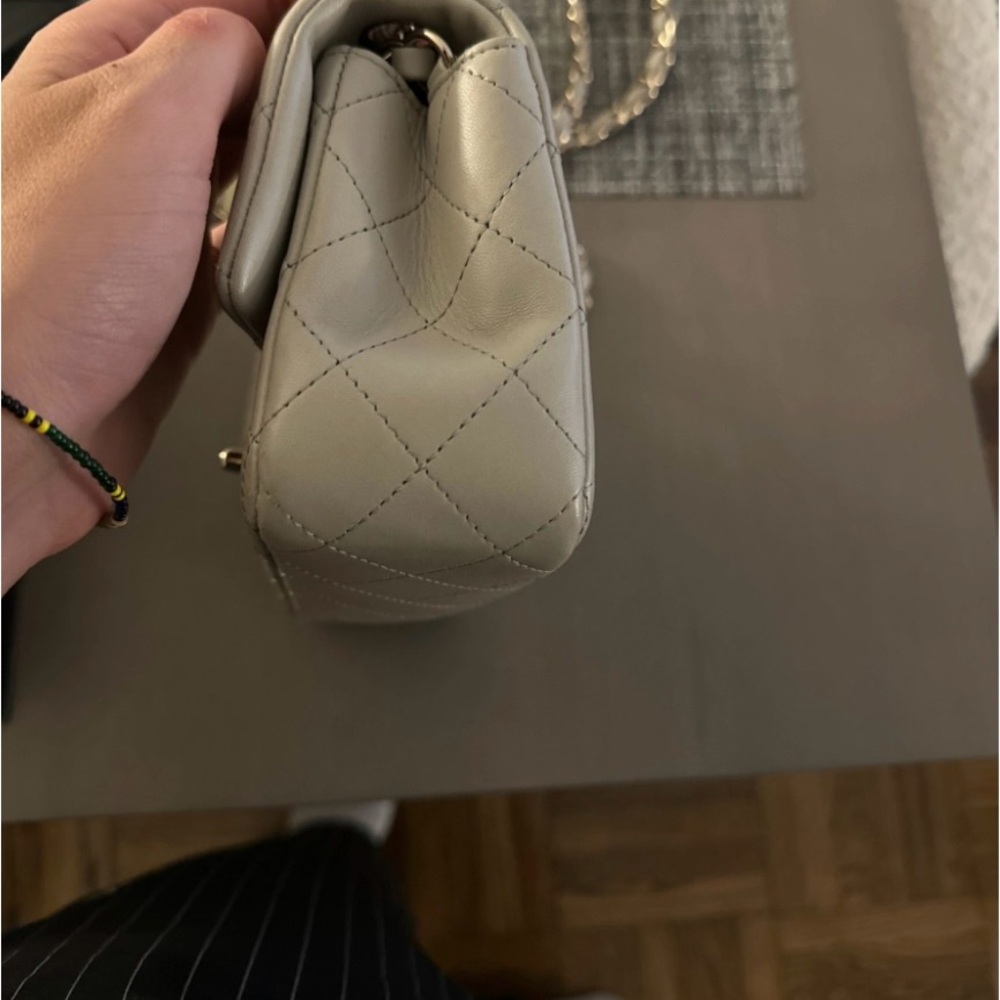 Chanel mini classic flap. Worn once. - Picture 3 of 8